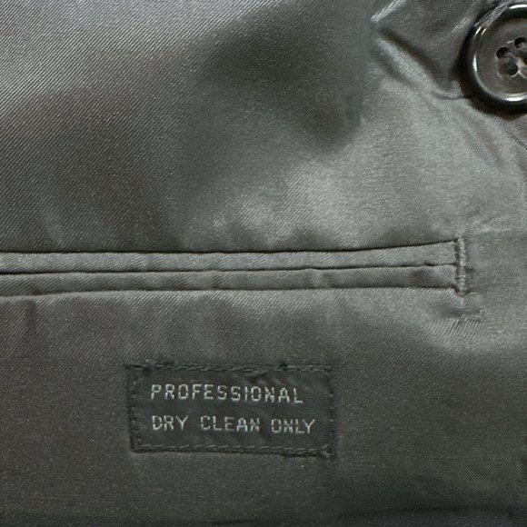 Pierre Balmain Paris Blazer St Tropez Grey Pinstripe Men's Blazer Jacket SZ R41 - Picture 14 of 16